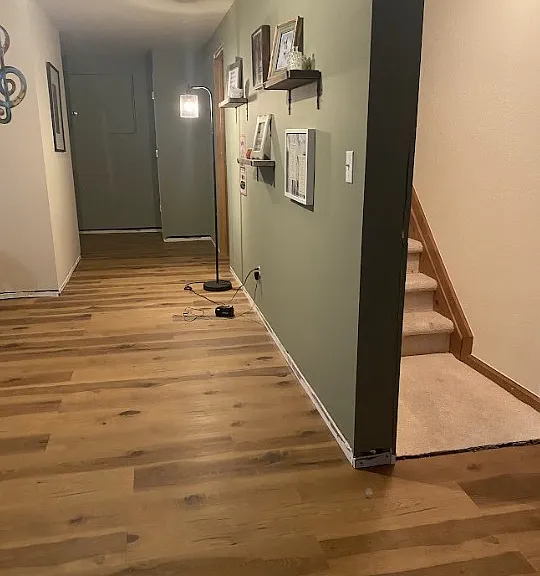 Entrance to private livingroom