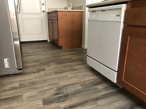 Dishwasher on island in kitchen