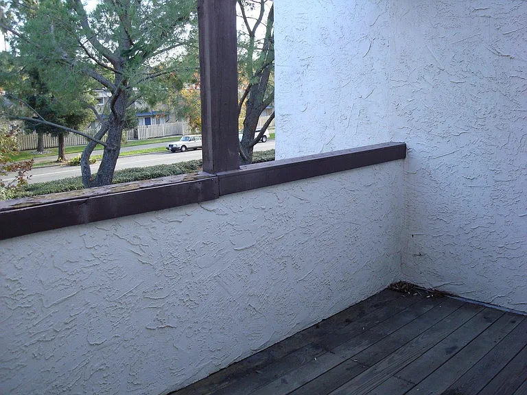 master bedroom balcony (rear)