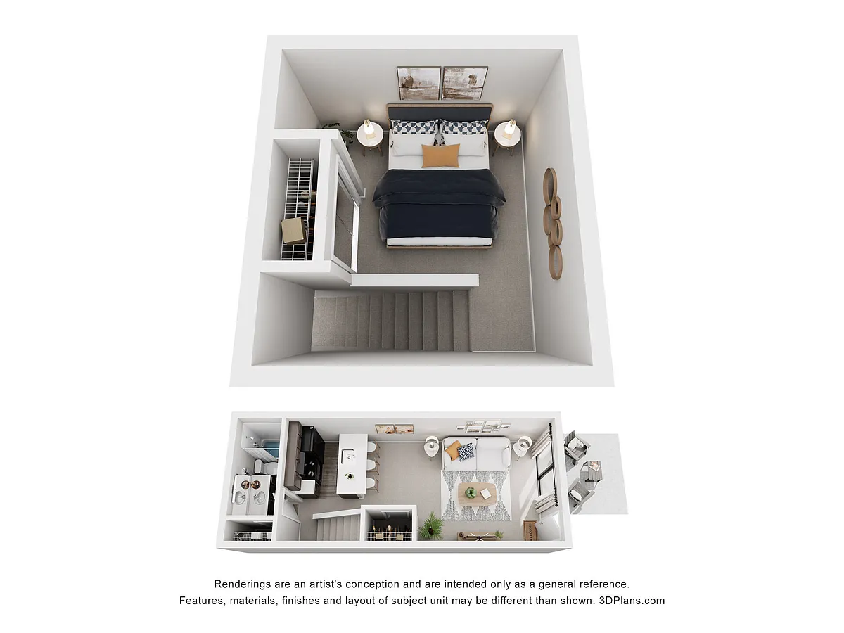 Floor plan WC1LOFT