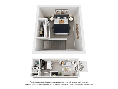 Floor plan WC1LOFT