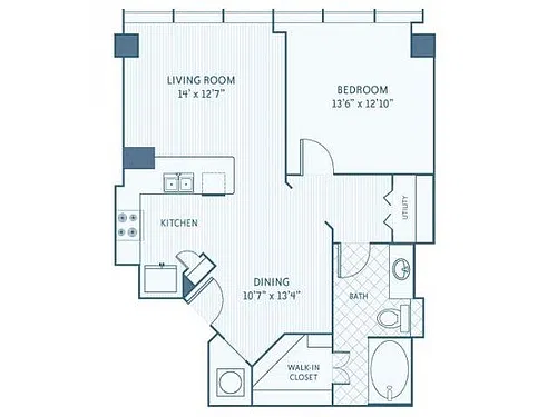 Floor plan A2B
