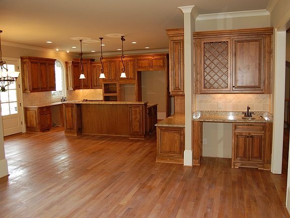 View of Kitchen and Wet Bar from Keeping Room