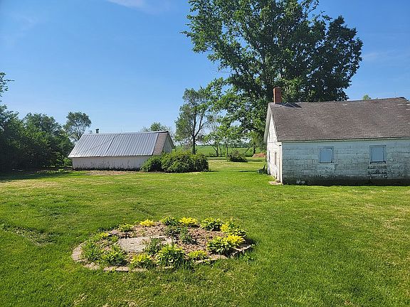 Two of the out buildings 