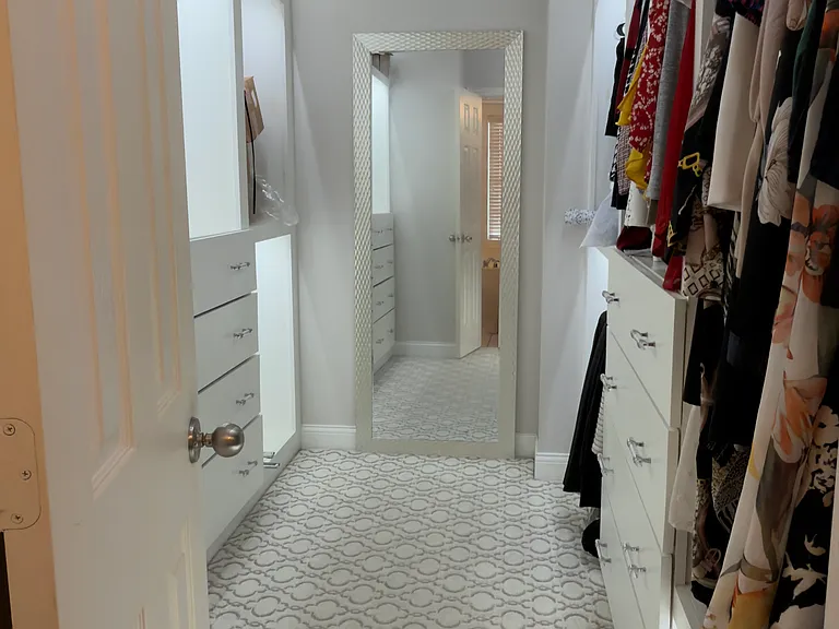 Master closet