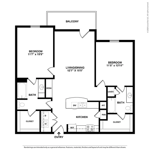 Floor plan The Tremont
