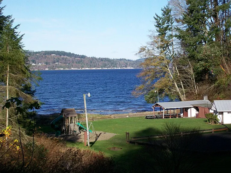 Community beach on the Hood Canal