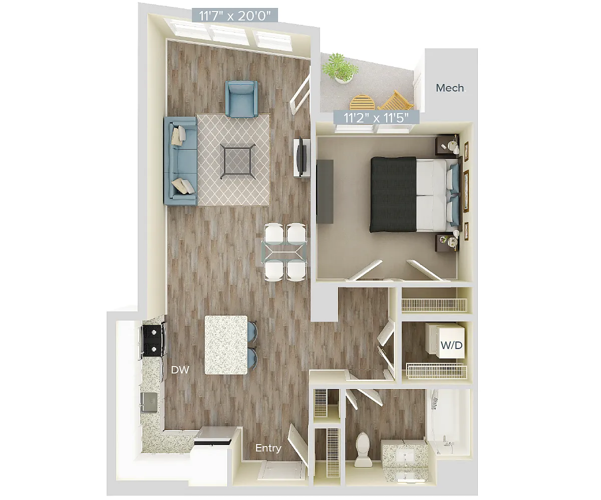 Floor plan A4-760