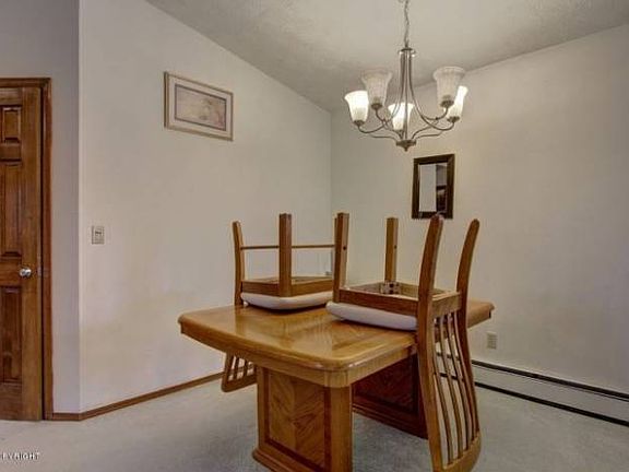 Dining area - larger unit