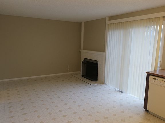 Fireplace off of the Kitchen