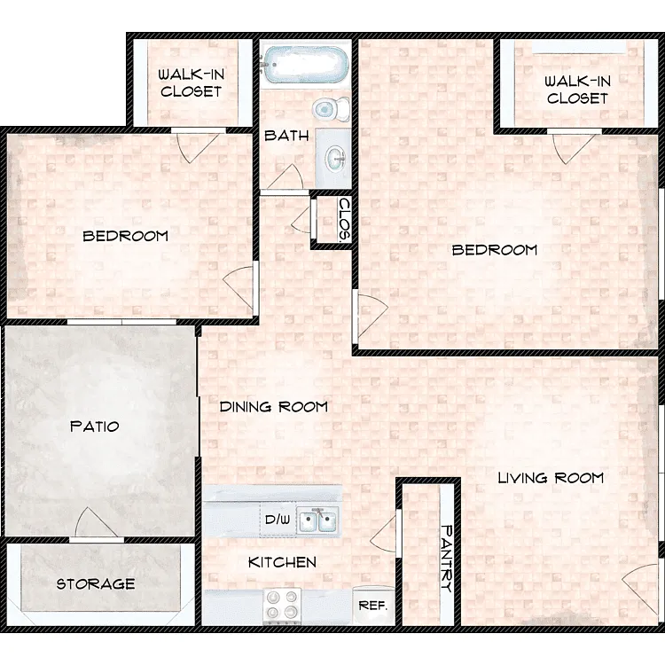 Floor plan 2X1