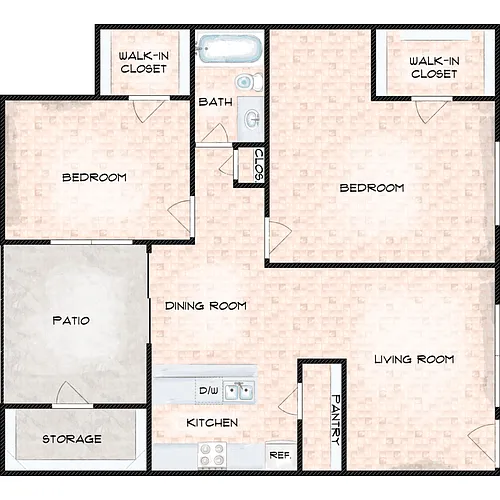 Floor plan 2X1