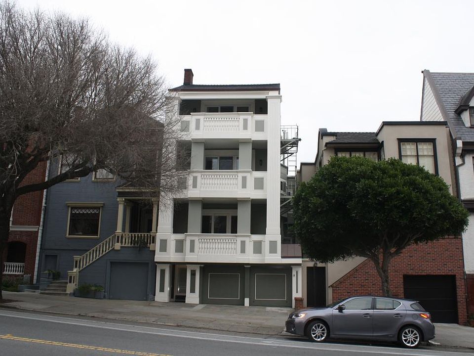 Building exterior from Arguello Blvd (1 parking spot)