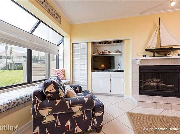 After the sun has set, relax with our HDTV