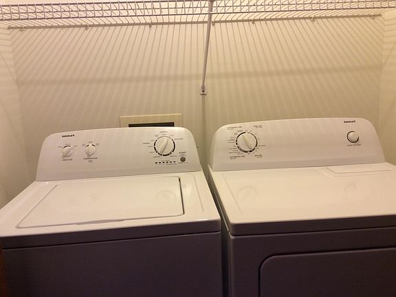 new washer and dryer