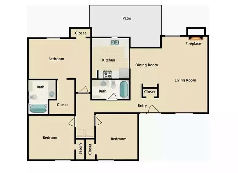 Floor plan C1