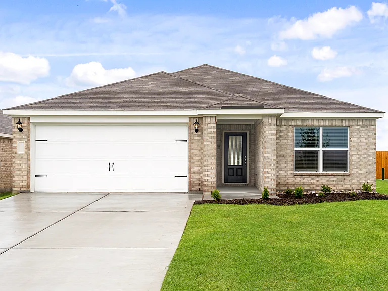 The Blanco is a beautiful one-story brick home.