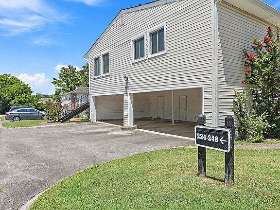 View of the Covered Garage just around the corner of the entrance to the Apt