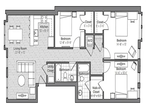 Floor plan The William