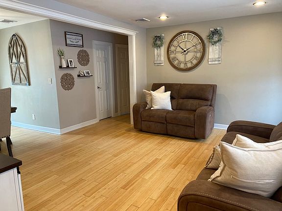 Living room into the hallway