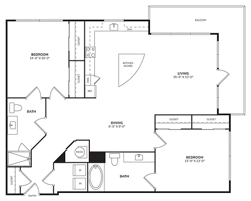 Floor plan B5