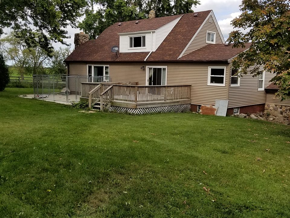 Rear of house