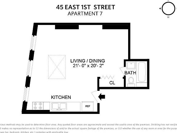 5th image of 45 E 1st St Unit Res 7