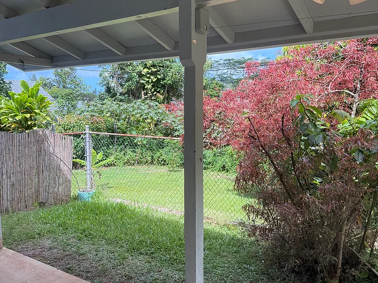 View from lanai
