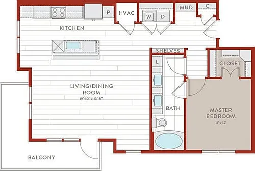 Floor plan A1