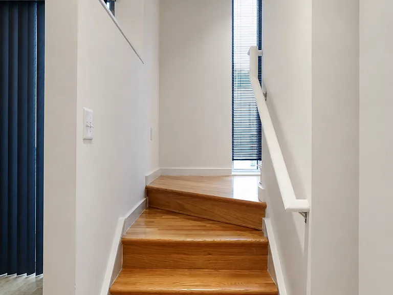 Stairs to top level.