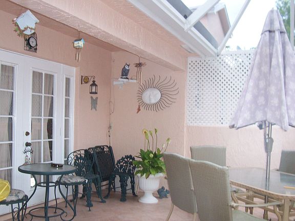 patio area