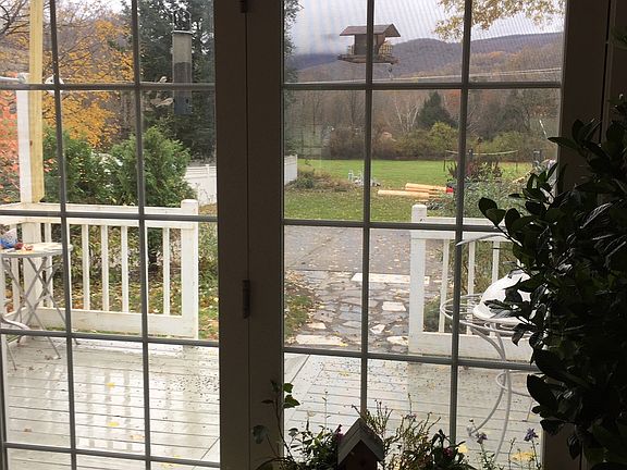 View from sun porch.