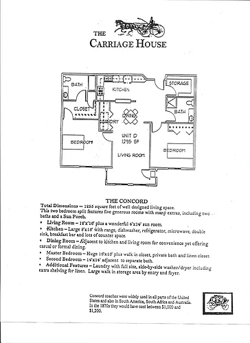 Floor plan Concord