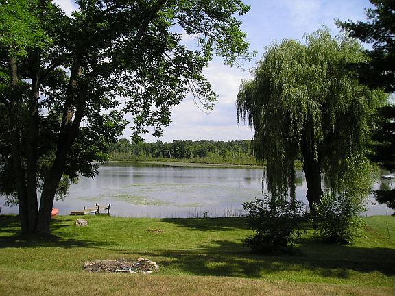 Lake view from house