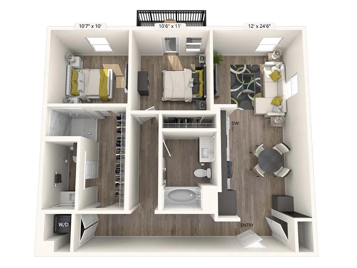 Floor plan B3V-Upgrade