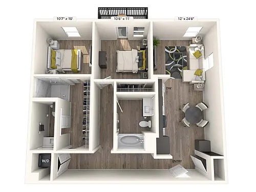 Floor plan B3V-Upgrade