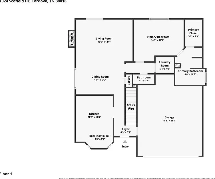 3 bed, 2.5 bath, 1616 sqft, $1,870 — Photo 2