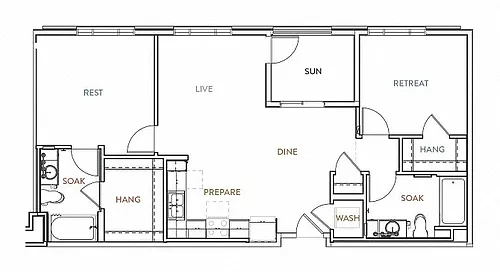 Floor plan B4