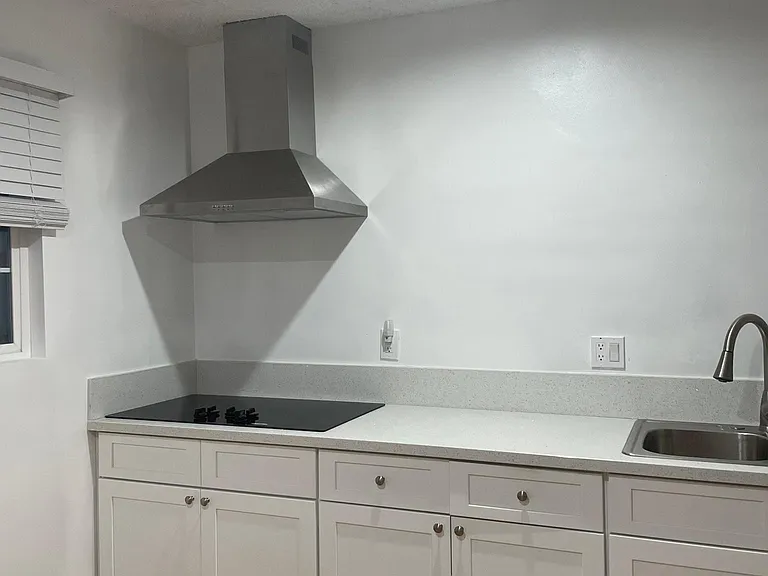 Kitchen in the living room