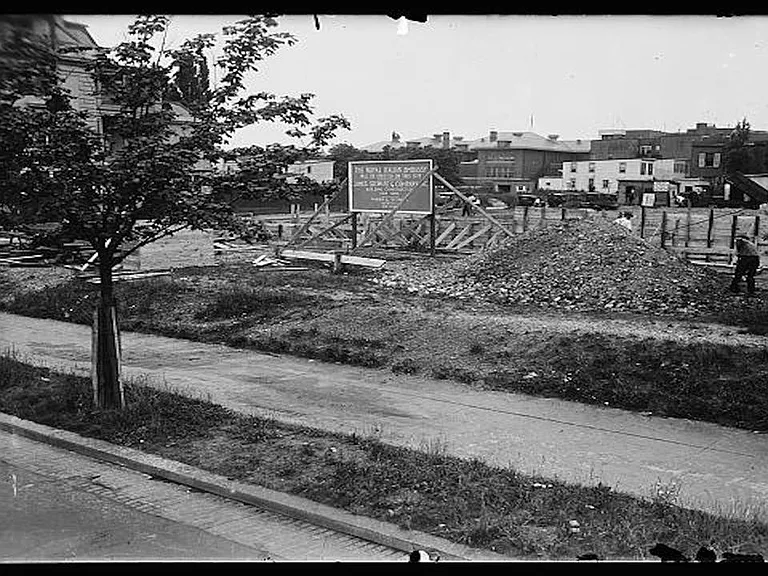 Original Italian Embassy under construction | July 1924