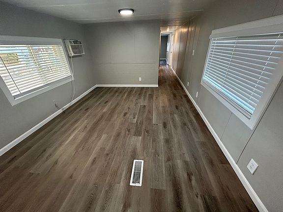 Living room looking into the hallway