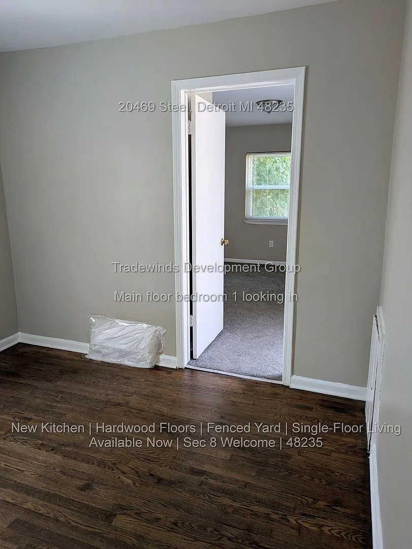 20469 Steel St is a 2-bedroom brick ranch for rent in Detroit's Minock Park neighborhood for $1,2... — Photo 3