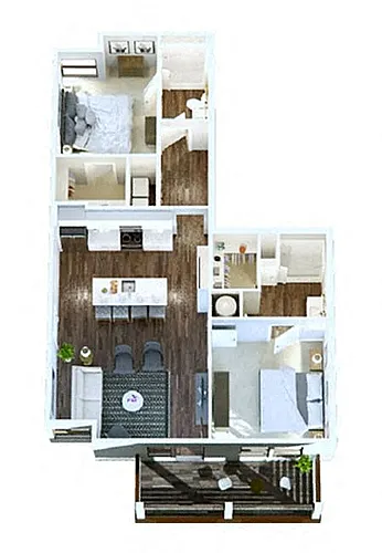 Floor plan Pinewood