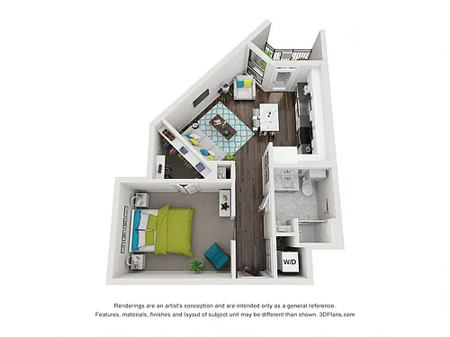 Floor plan Montrose