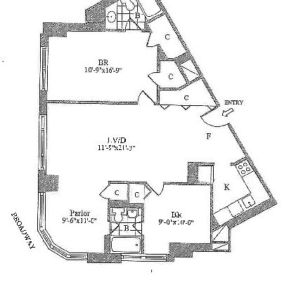 2nd image of 30 W 63rd St APT 15J