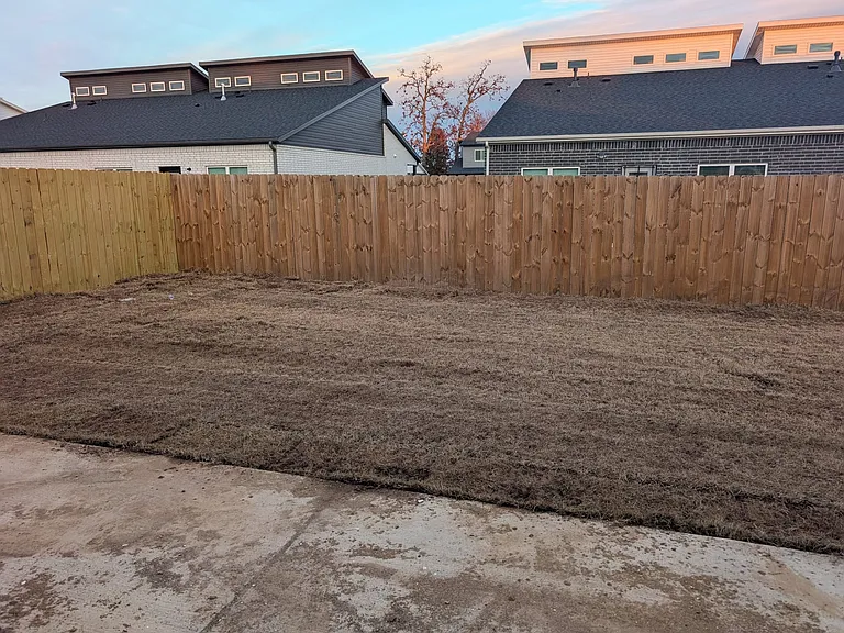 Fenced Backyard