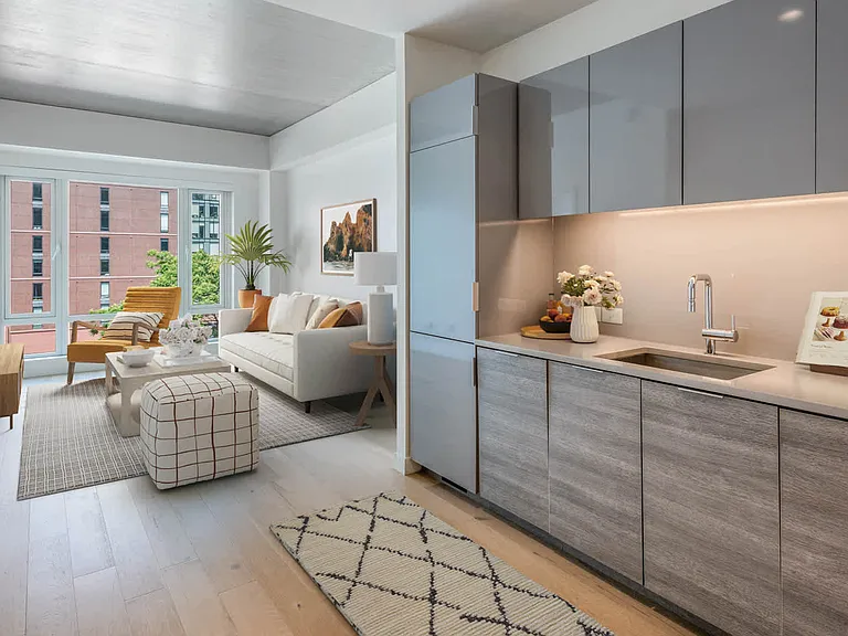 Living Room with Hard Surface Flooring