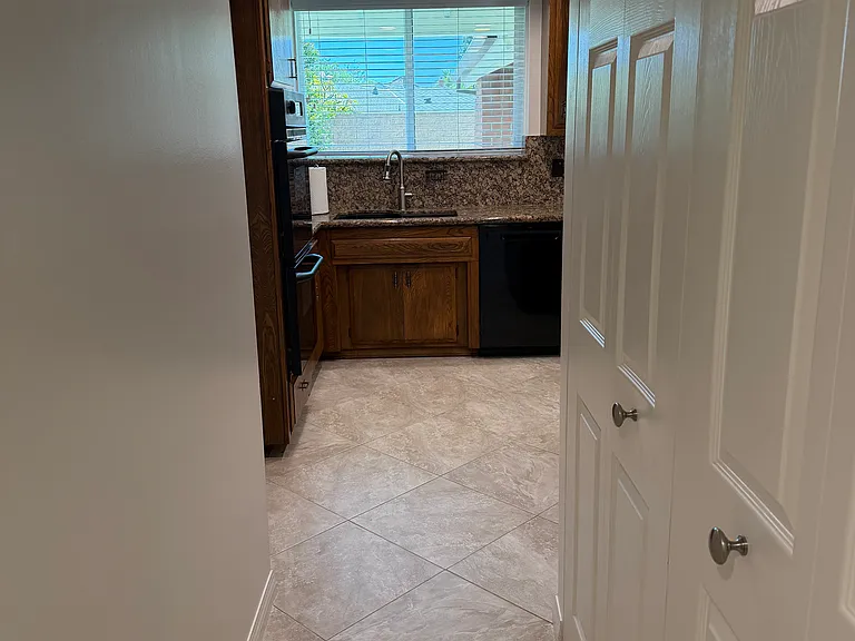 Laundry closet