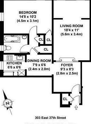 2nd image of 303 E 37th St APT 4N