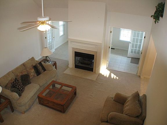 2 Story GreatRoom w/ Pass-thru Fireplace